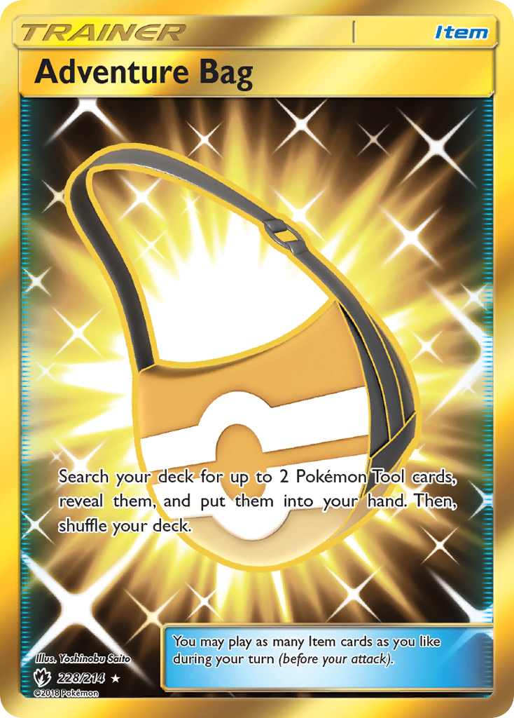 Adventure Bag (228/214) [Sun & Moon: Lost Thunder] | Game Haven TX