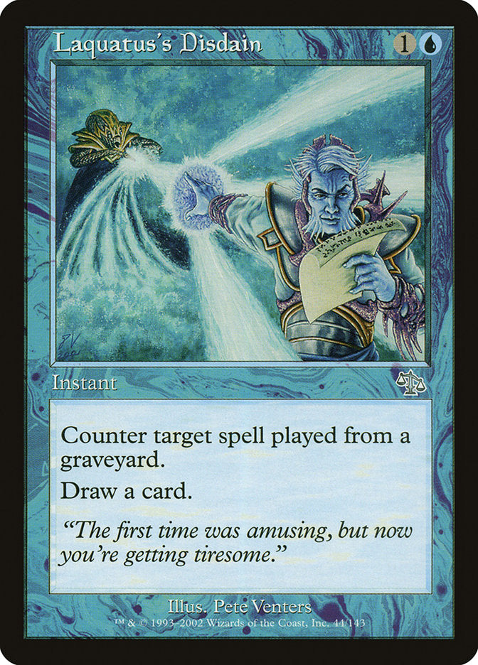 Laquatus's Disdain [Judgment] | Game Haven TX