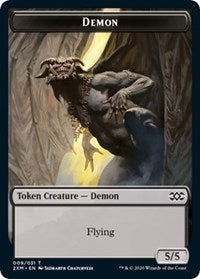 Demon // Germ Double-sided Token [Double Masters Tokens] | Game Haven TX