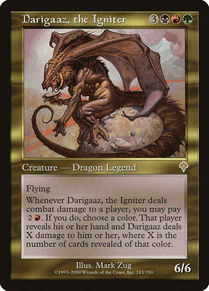 Darigaaz, the Igniter [Invasion] | Game Haven TX