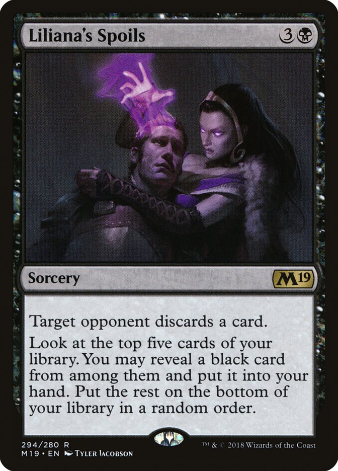 Liliana's Spoils [Core Set 2019] | Game Haven TX