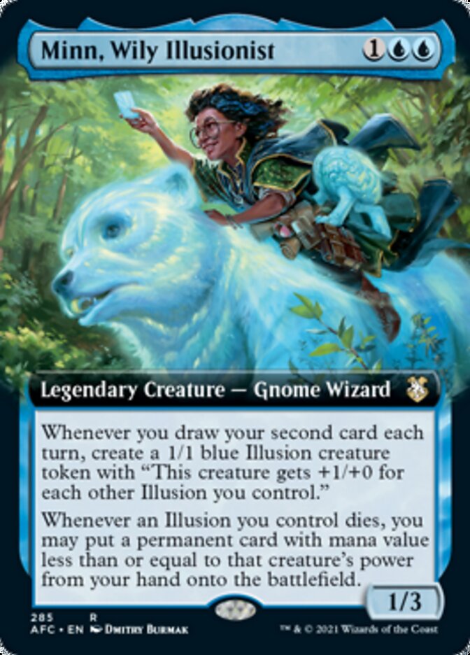 Minn, Wily Illusionist (Extended) [Dungeons & Dragons: Adventures in the Forgotten Realms Commander] | Game Haven TX