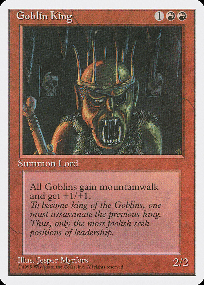 Goblin King [Fourth Edition] | Game Haven TX