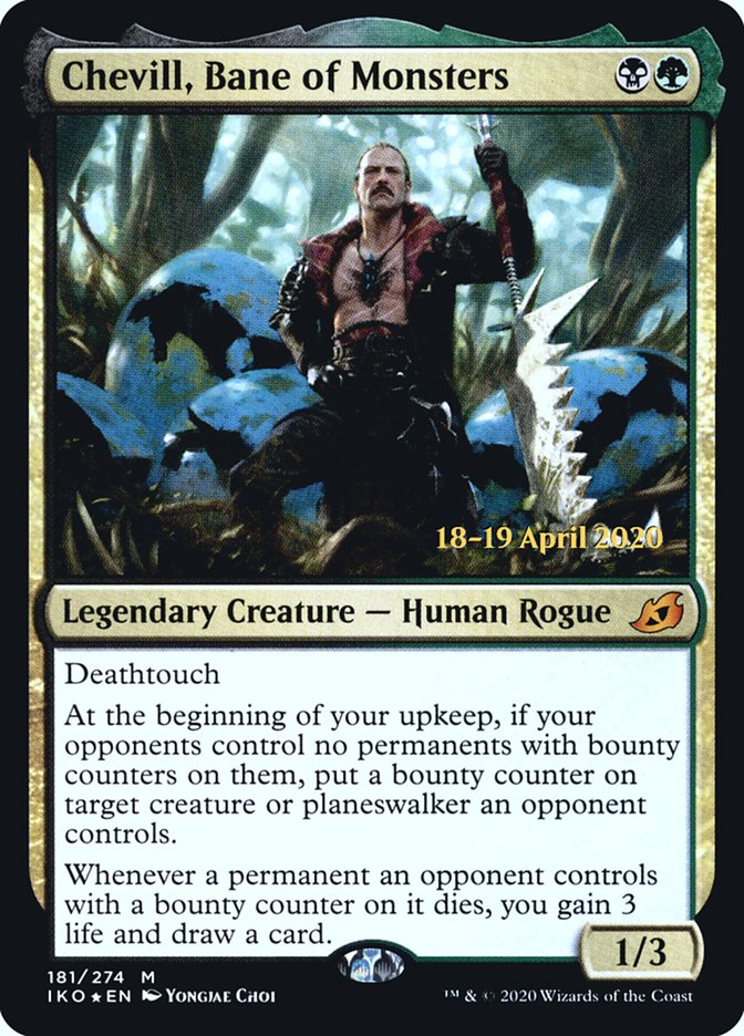 Chevill, Bane of Monsters [Ikoria: Lair of Behemoths Promos] | Game Haven TX