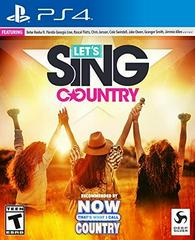 Let’s Sing: Country - Playstation 4 | Game Haven TX