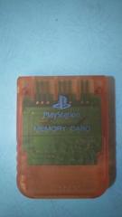 PS1 Memory Card [Clear Red] - Playstation | Game Haven TX