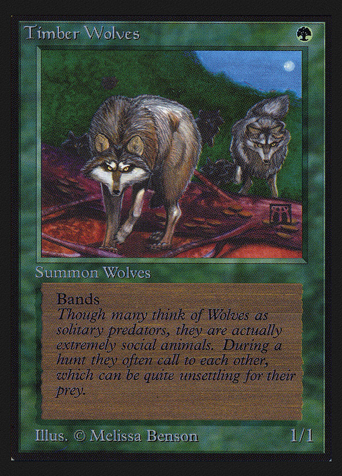 Timber Wolves (IE) [Intl. Collectors’ Edition] | Game Haven TX