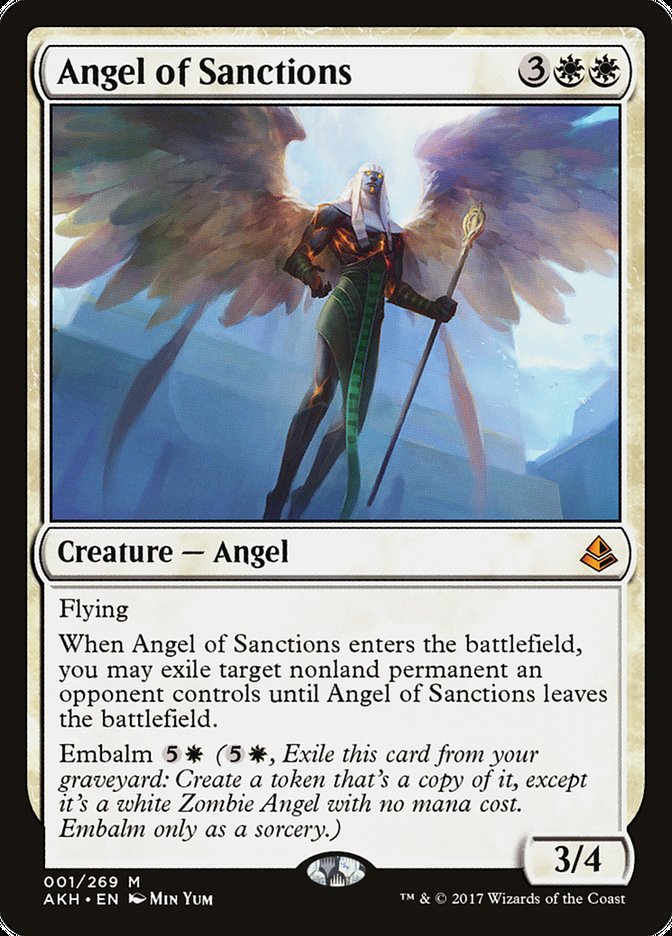 Angel of Sanctions [Amonkhet] | Game Haven TX