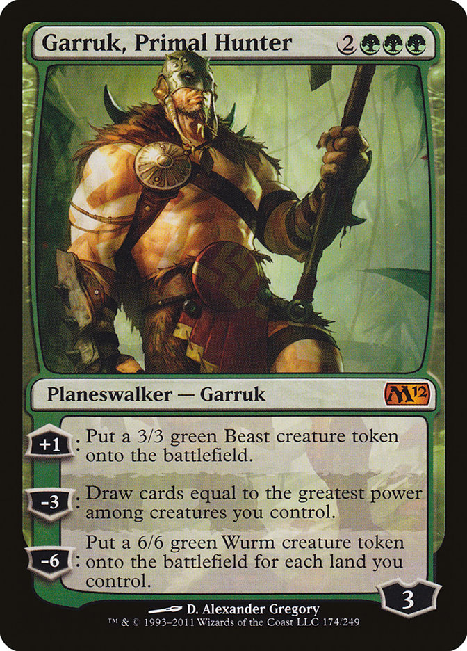 Garruk, Primal Hunter [Magic 2012] | Game Haven TX