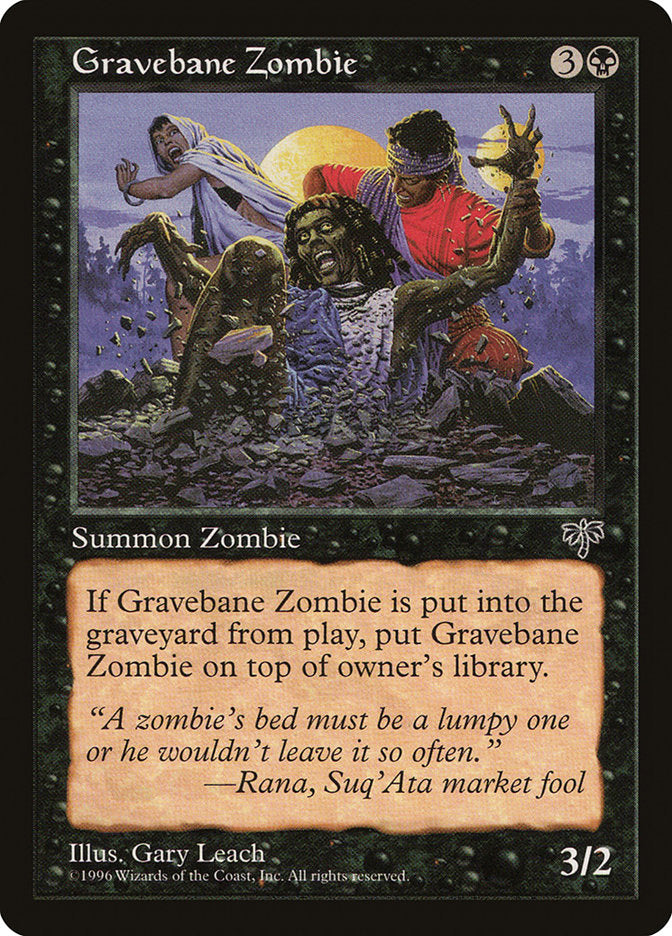 Gravebane Zombie [Mirage] | Game Haven TX