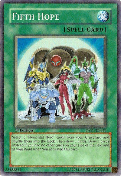 Fifth Hope [TAEV-EN045] Super Rare | Game Haven TX