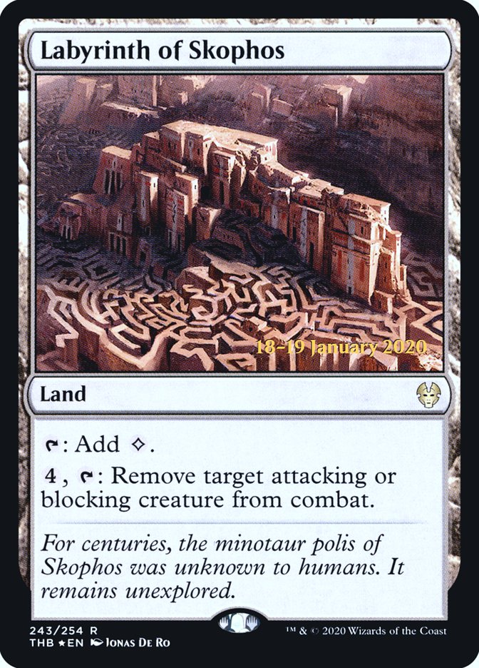Labyrinth of Skophos [Theros Beyond Death Promos] | Game Haven TX
