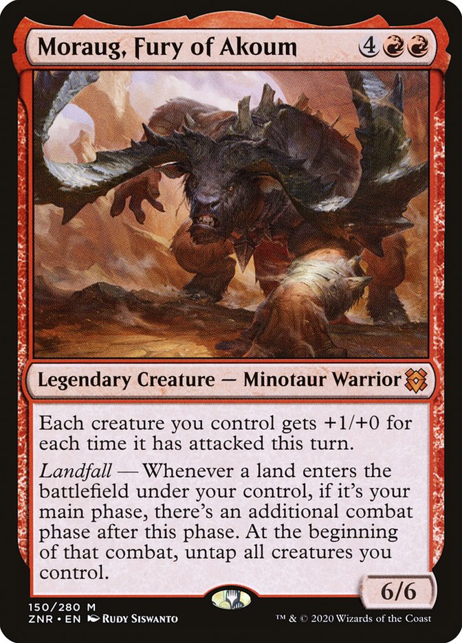 Moraug, Fury of Akoum [Zendikar Rising] | Game Haven TX