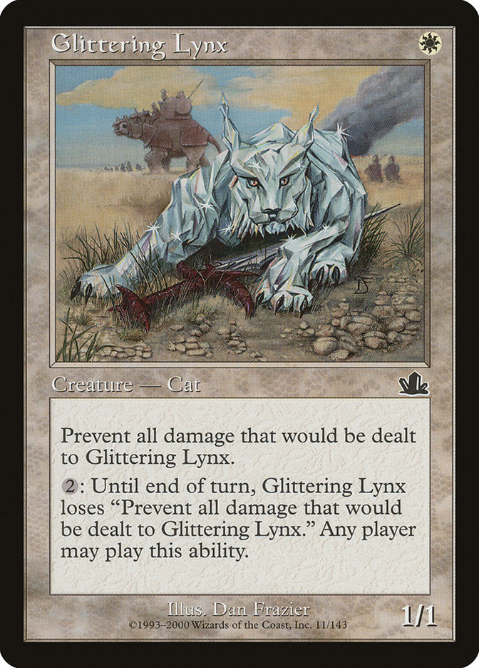 Glittering Lynx [Prophecy] | Game Haven TX