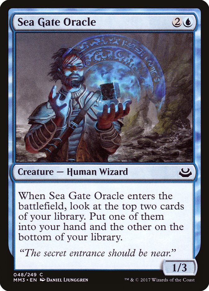 Sea Gate Oracle [Modern Masters 2017] | Game Haven TX