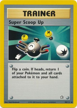 Super Scoop Up (98/111) [Neo Genesis Unlimited] | Game Haven TX