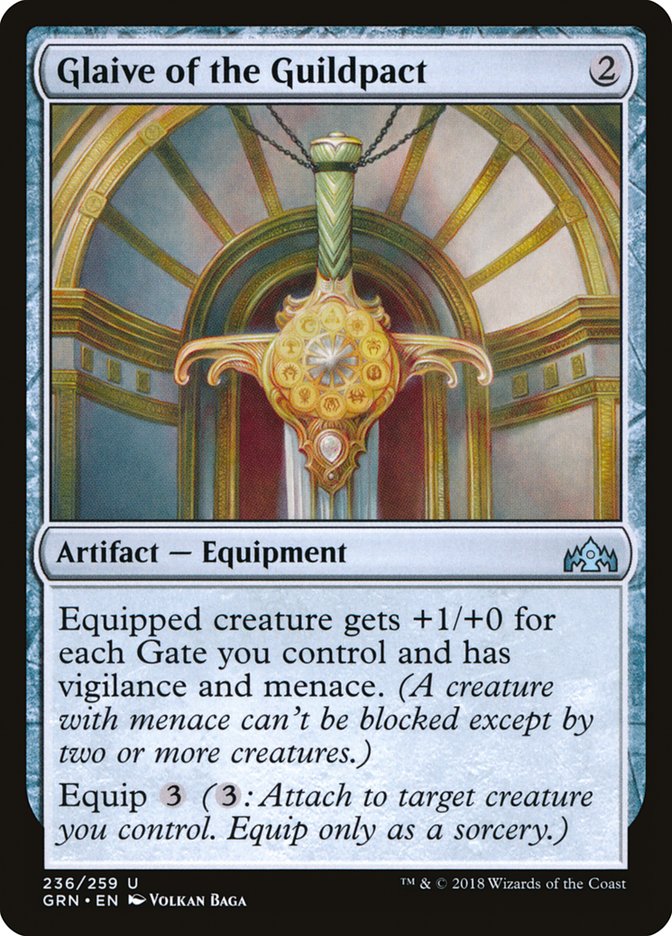 Glaive of the Guildpact [Guilds of Ravnica] | Game Haven TX