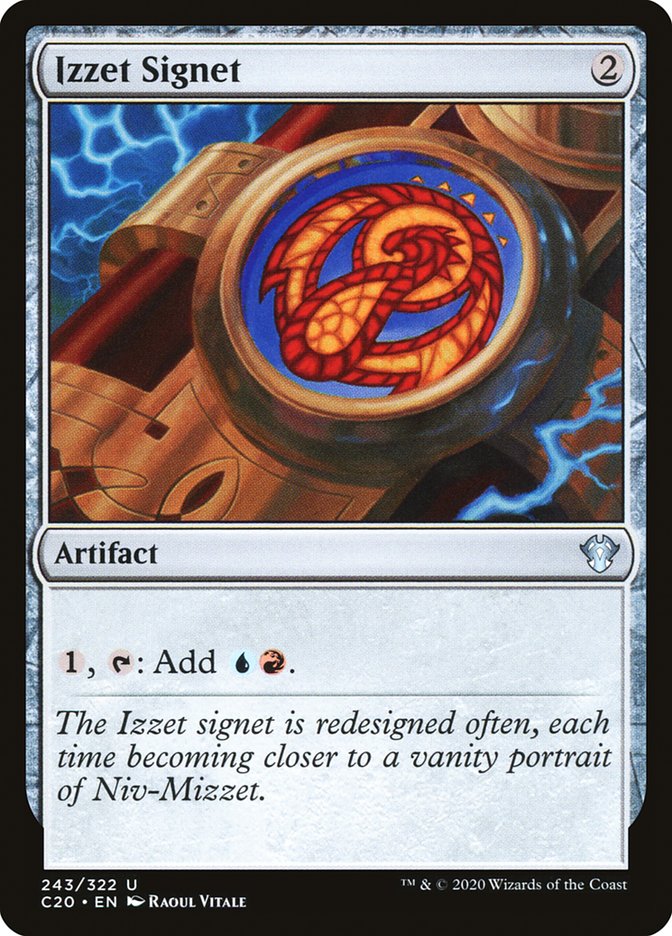 Izzet Signet [Commander 2020] | Game Haven TX