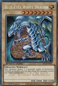 Blue-Eyes White Dragon (Secret) [SBCB-EN087] Secret Rare | Game Haven TX