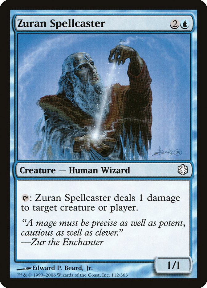 Zuran Spellcaster [Coldsnap Theme Decks] | Game Haven TX