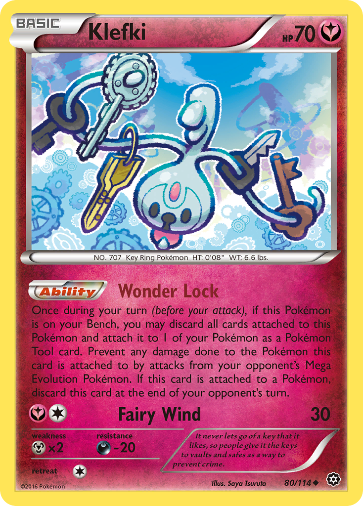 Klefki (80/114) [XY: Steam Siege] | Game Haven TX