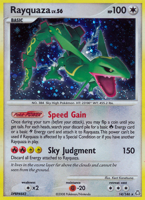 Rayquaza (14/146) [Diamond & Pearl: Legends Awakened] | Game Haven TX