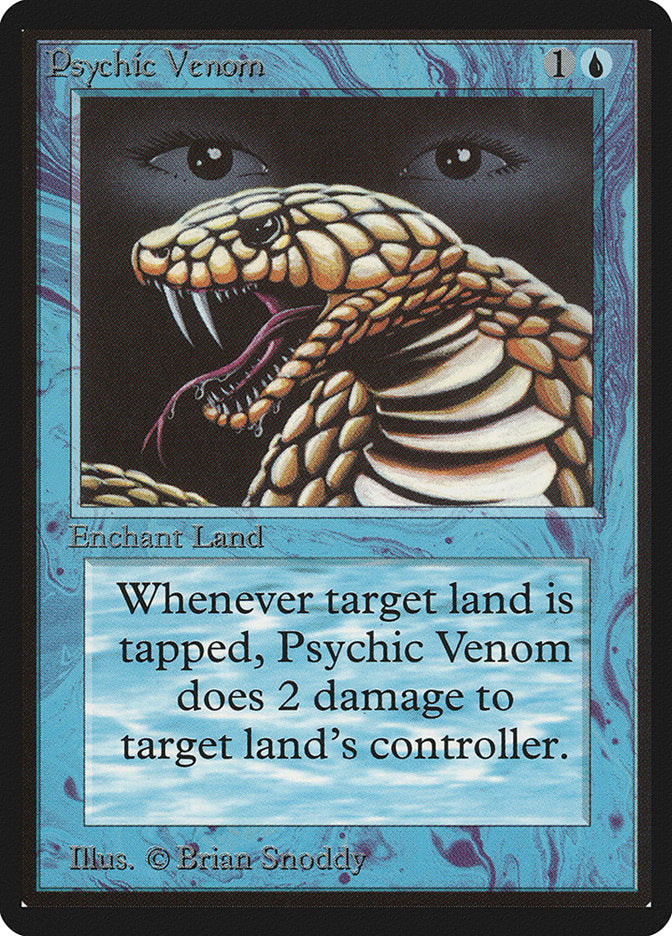 Psychic Venom [Limited Edition Beta] | Game Haven TX