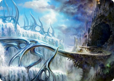 Mistvault Bridge Art Card [Modern Horizons 2 Art Series] | Game Haven TX
