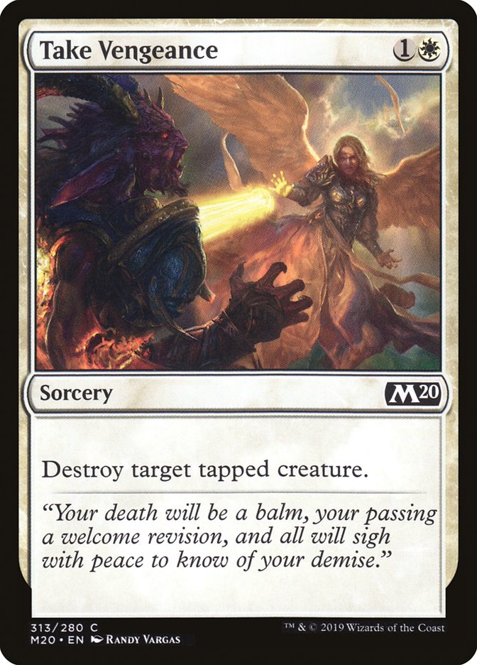 Take Vengeance [Core Set 2020] | Game Haven TX