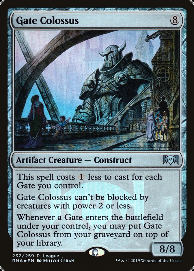 Gate Colossus [Ravnica Allegiance Promos] | Game Haven TX