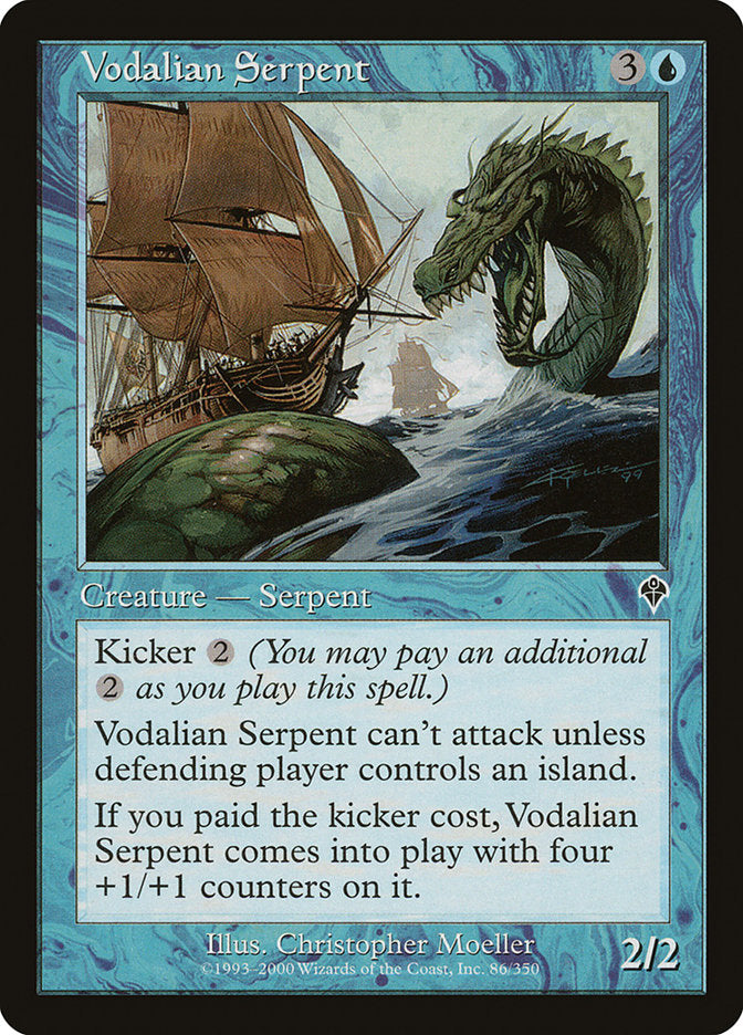 Vodalian Serpent [Invasion] | Game Haven TX