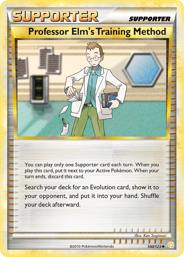 Professor Elm's Training Method (100/123) [HeartGold & SoulSilver: Base Set] | Game Haven TX