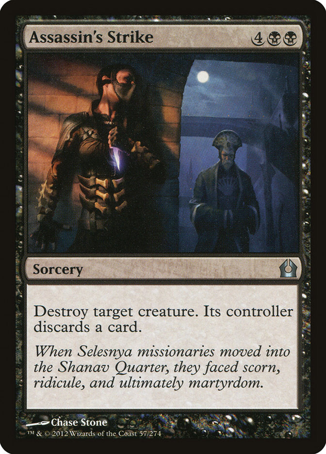 Assassin's Strike [Return to Ravnica] | Game Haven TX