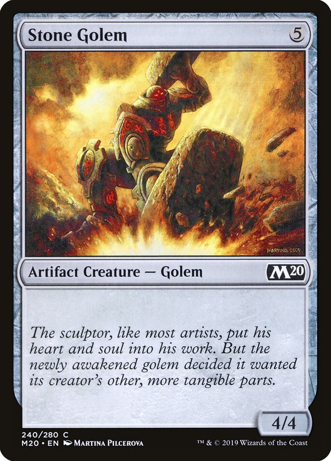 Stone Golem [Core Set 2020] | Game Haven TX