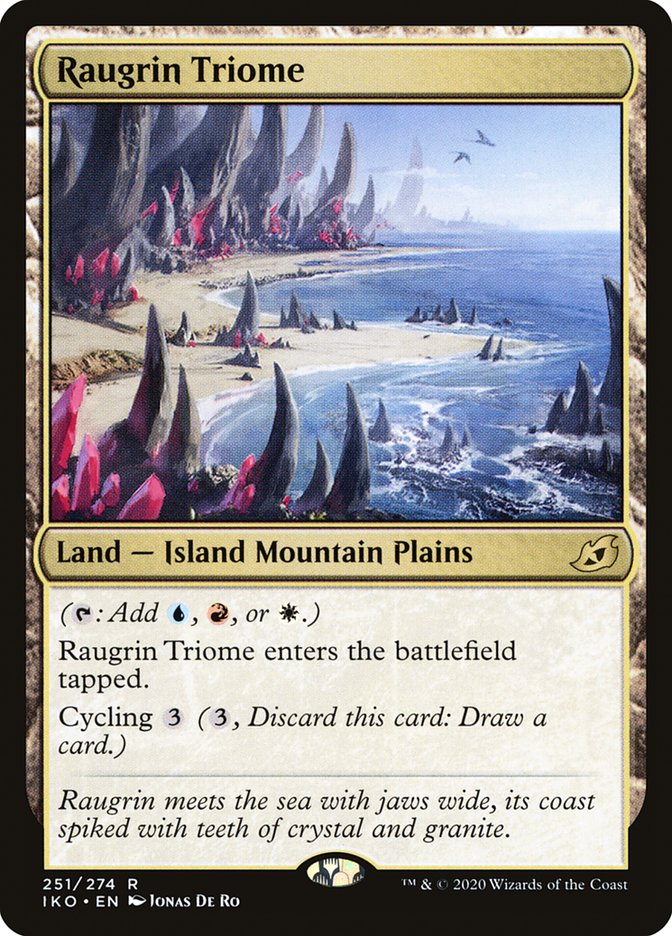 Raugrin Triome [Ikoria: Lair of Behemoths] | Game Haven TX