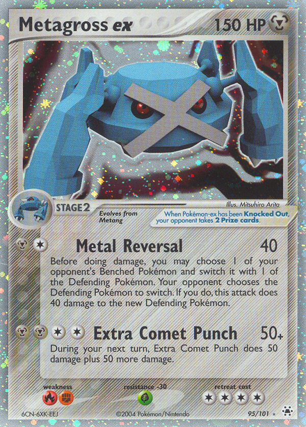 Metagross ex (95/101) [EX: Hidden Legends] | Game Haven TX
