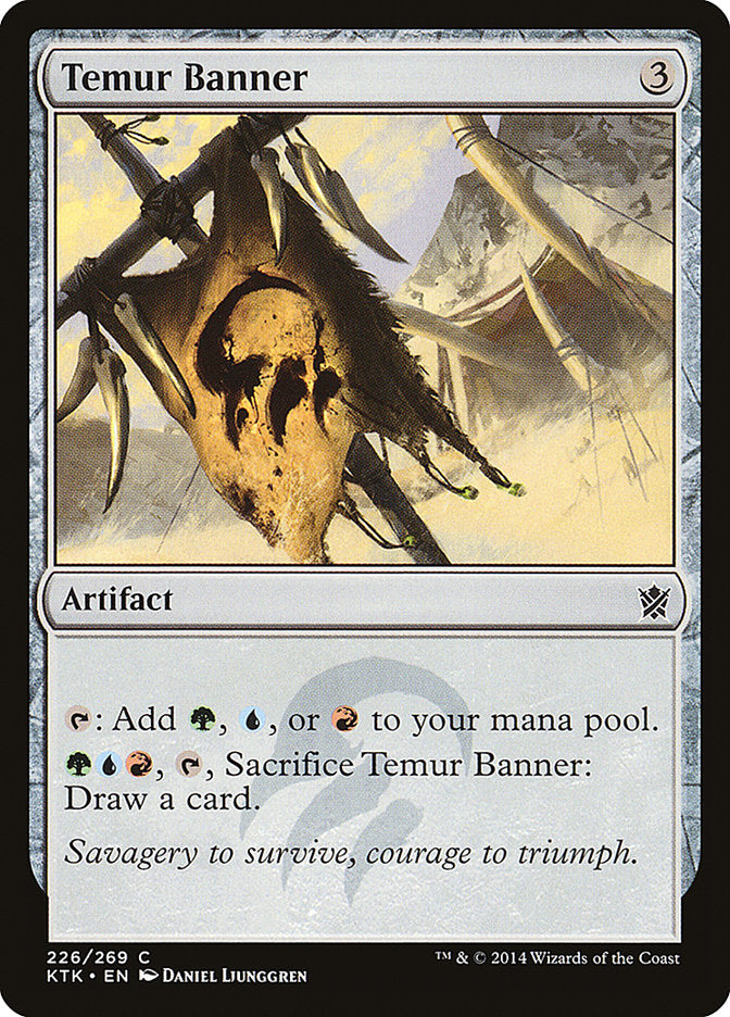Temur Banner [Khans of Tarkir] | Game Haven TX