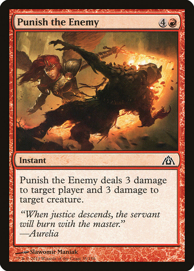 Punish the Enemy [Dragon's Maze] | Game Haven TX