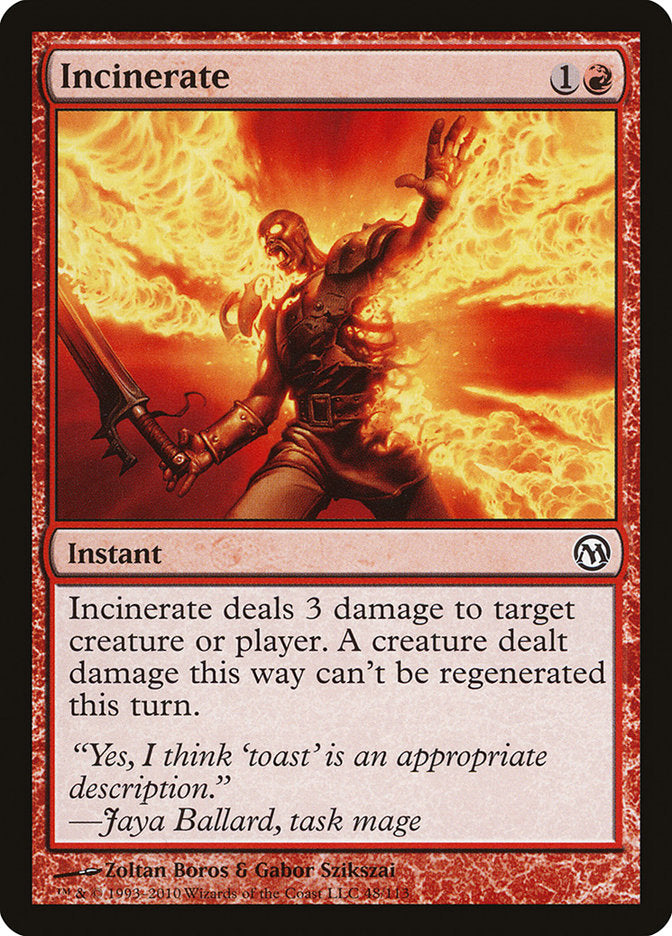 Incinerate [Duels of the Planeswalkers] | Game Haven TX