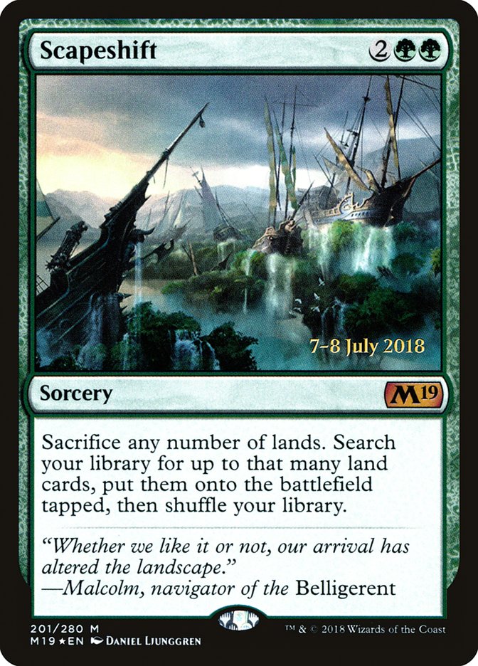 Scapeshift [Core Set 2019 Promos] | Game Haven TX