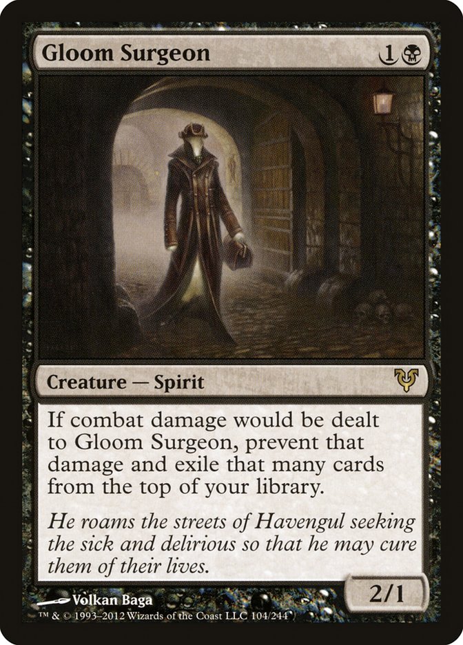 Gloom Surgeon [Avacyn Restored] | Game Haven TX
