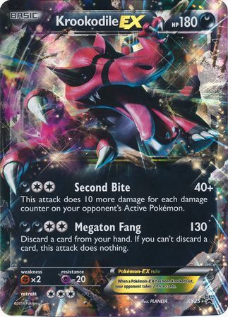 Krookodile EX (XY25) (Jumbo Card) [XY: Black Star Promos] | Game Haven TX