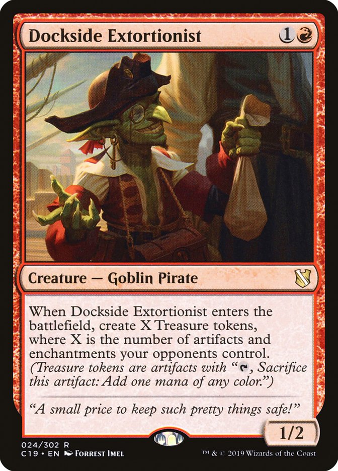 Dockside Extortionist [Commander 2019] | Game Haven TX