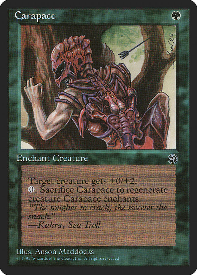 Carapace (Kakra Flavor Text) [Homelands] | Game Haven TX