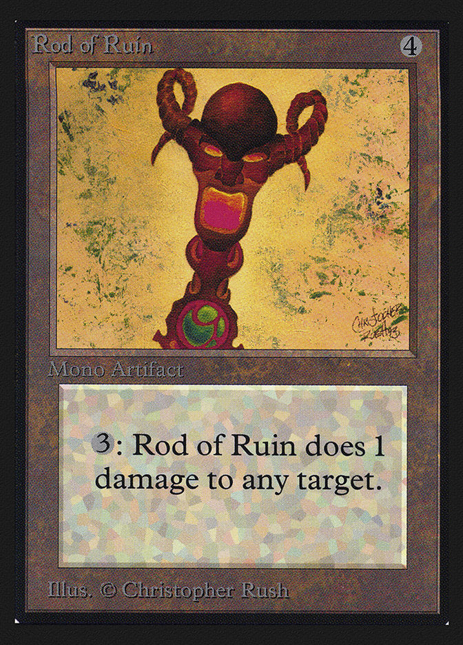 Rod of Ruin (IE) [Intl. Collectors’ Edition] | Game Haven TX