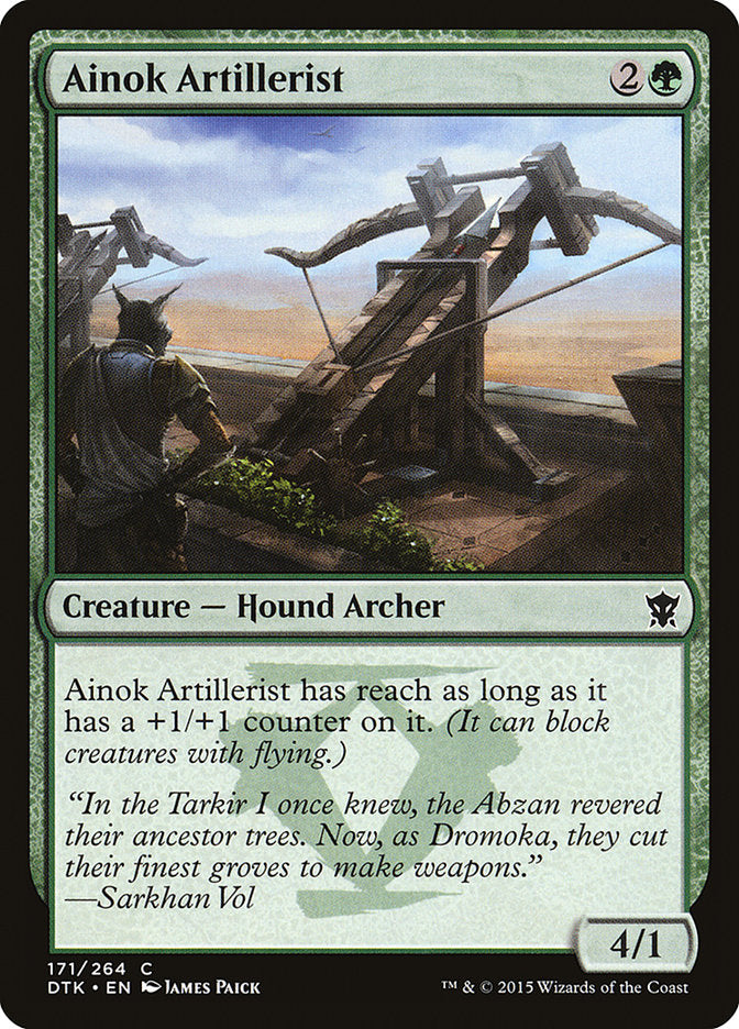 Ainok Artillerist [Dragons of Tarkir] | Game Haven TX