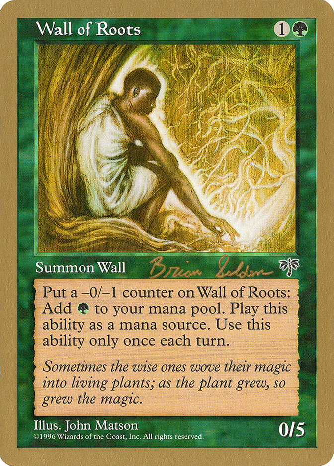 Wall of Roots (Brian Selden) [World Championship Decks 1998] | Game Haven TX