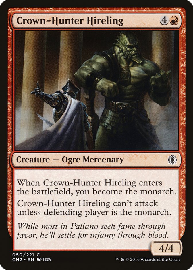 Crown-Hunter Hireling [Conspiracy: Take the Crown] | Game Haven TX