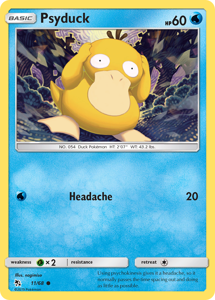 Psyduck (11/68) [Sun & Moon: Hidden Fates] | Game Haven TX