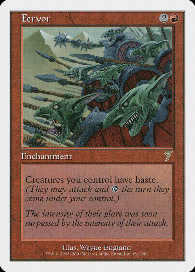 Fervor [Seventh Edition] | Game Haven TX